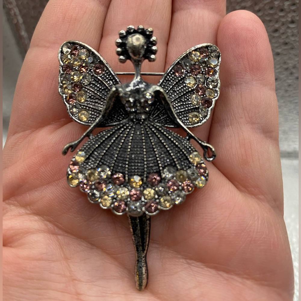 Ballerina brooch